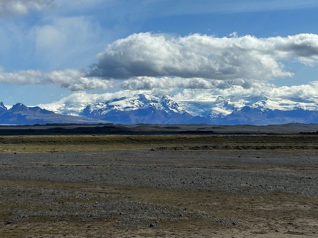 pretty barren to the mountains